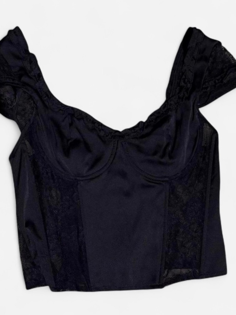Black corset top